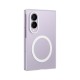 Samsung Clear Magnet Case for Samsung Galaxy Z Fold 8 0.8 mm compatible with MagSafe + 2 pcs. anti-reflective film - transparent