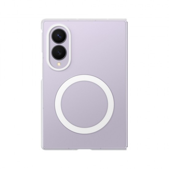 Samsung Clear Magnet Case for Samsung Galaxy Z Fold 8 0.8 mm compatible with MagSafe + 2 pcs. anti-reflective film - transparent