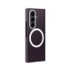Samsung Clear Magnet Case for Samsung Galaxy Z Fold 8 Ultra 0.8 mm compatible with MagSafe + 2 pcs. anti-reflective film - transparent