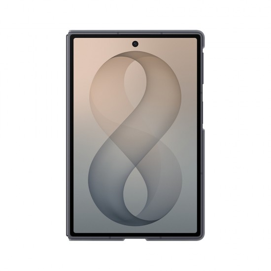 Samsung Silicone Magnet Case for Samsung Galaxy Z Fold 8 compatible with MagSafe + 2 anti-reflective films - black