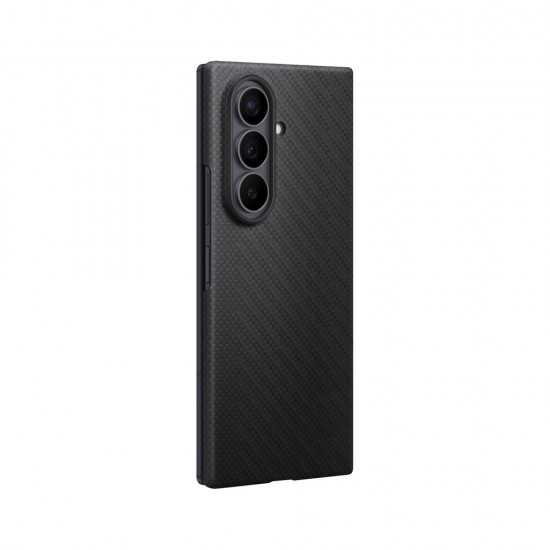 Samsung Carbon Magnet Case for Samsung Galaxy Z Fold 8 Ultra compatible with MagSafe + 2 anti-reflective films - black