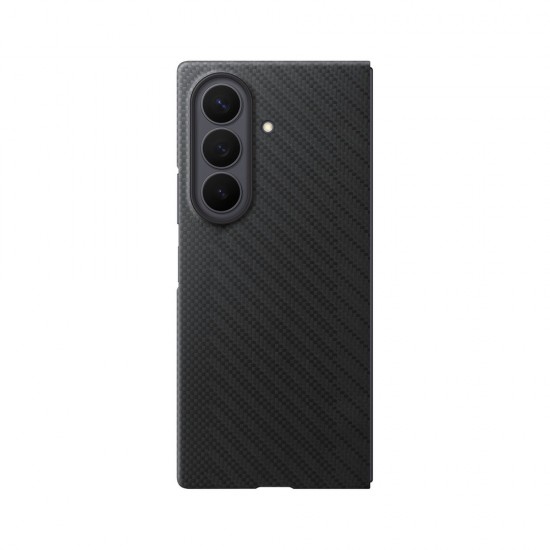 Samsung Carbon Magnet Case for Samsung Galaxy Z Fold 8 Ultra compatible with MagSafe + 2 anti-reflective films - black