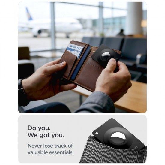 Etui Spigen AirFit 2 2-Pack na Apple AirTag 1 / 2 - czarne