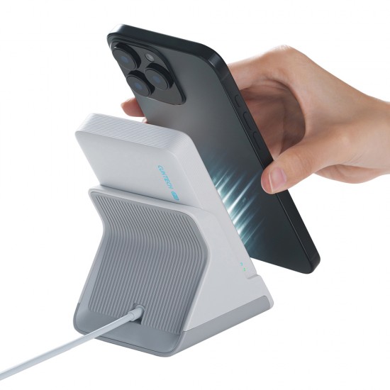 Cuktech WPB100N 20W 10000mAh Magnetic Power Bank with Stand - White