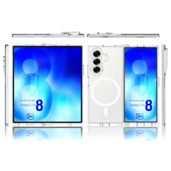 3mk Armor MagCase for Samsung Galaxy Z Fold 8 Ultra - Transparent