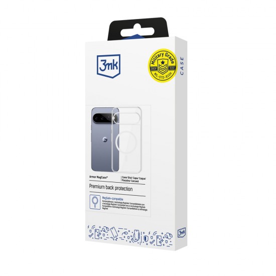 3mk Armor MagCase for Google Pixel 11 Pro - Transparent