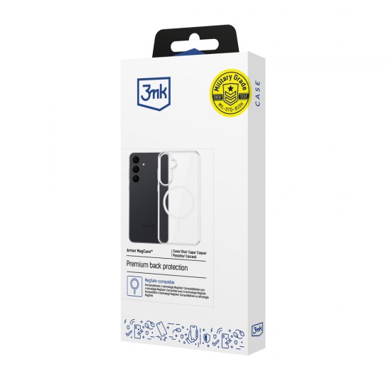 3mk Armor MagCase for Samsung Galaxy S26 FE - transparent