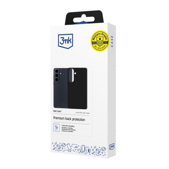 3mk Matt Case for Samsung Galaxy S26 FE - Black