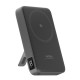 Cuktech WPB100 10000 mAh Qi2 Magnetic Powerbank 30W with Stand - Black