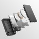 Cuktech WPB100 10000 mAh Qi2 Magnetic Powerbank 30W with Stand - Black