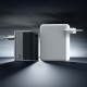 Cuktech AD1404UEU 140W GaN 3x USB-C + USB-A Wall Charger with USB-C Cable - Gray