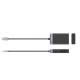Orico CL4D-A3 USB-A 3.0 SD microSD CF MS 5 Gb/s Memory Card Reader - Black and Silver