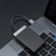 Orico CL4D-A3 USB-A 3.0 SD microSD CF MS 5 Gb/s Memory Card Reader - Black and Silver