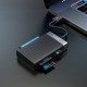 Orico CL4D-A3 USB-A 3.0 SD microSD CF MS 5 Gb/s Memory Card Reader - Black and Silver