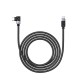 Orico C2CWT USB-C to USB-C PD Angled Cable 100W 20Gbps 4K 60Hz 2m - Black