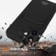 iPhone 17 TPU Case with Card Holder and Crossbody Lanyard - Black