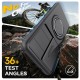 Samsung Galaxy S26 Ultra Magnetic Case with 360° Metal Ring and Camera Cover - Black