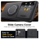 Samsung Galaxy S26 Ultra Magnetic Case with 360° Metal Ring and Camera Cover - Black