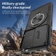 Samsung Galaxy S26 Case with Sliding Camera Cover and Swivel Stand Compatible with MagSafe - Black