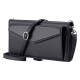 Samsung Galaxy A56 5G Leather Wallet Case with Stand Function and Straps - Black