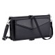 Samsung Galaxy A56 5G Leather Wallet Case with Stand Function and Straps - Black