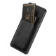Samsung Galaxy S26 Case with Detachable Card Holder, MagSafe Compatible, Synthetic Leather - Black