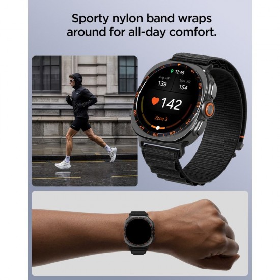 Spigen WBF1 Strap for Samsung Galaxy Watch Ultra 47mm - Black