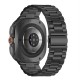 Tech-Protect Stainless Steel Bracelet for Samsung Galaxy Watch Ultra 47mm - Black