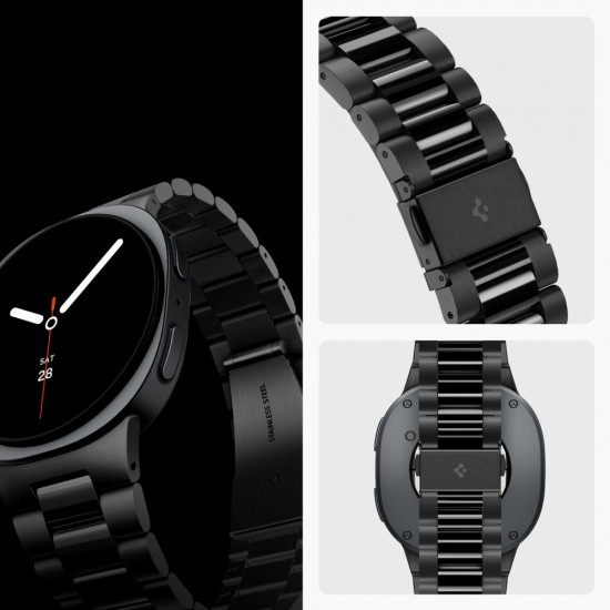 Spigen Modern Fit Band 316L Bracelet for Samsung Galaxy Watch 40/44/46 mm - Black