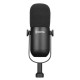 BOYA BY-DM500 Cardioid XLR Dynamic Microphone for Podcasts - Black