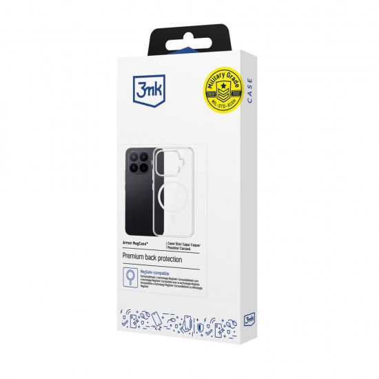 3mk Armor MagCase for Xiaomi 17T Pro - transparent