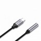 Tech-Protect Ultraboost USB-C to Mini Jack 3.5mm DAC adapter - dark gray