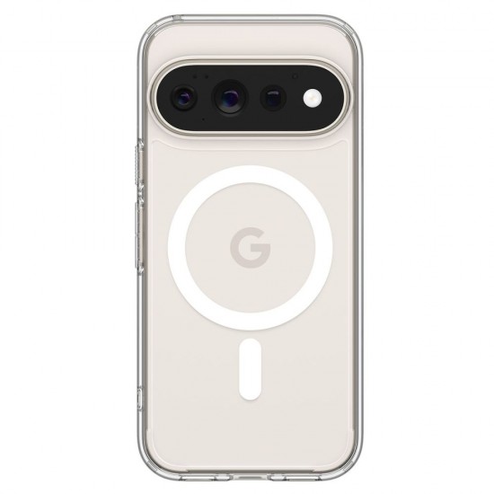Spigen Ultra Hybrid Mag MagSafe Case for Google Pixel 11 Pro - Clear and White