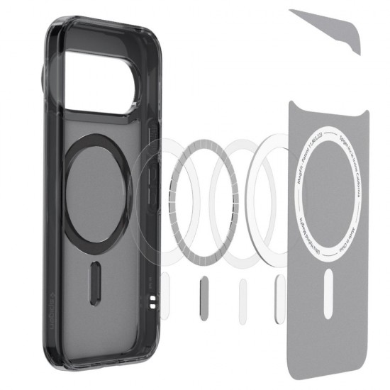 Spigen Ultra Hybrid Mag MagSafe Case for Google Pixel 11 Pro - Black and Gray