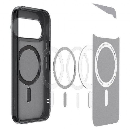 Spigen Ultra Hybrid Mag MagSafe Case for Google Pixel 11 Pro XL - Black and Gray