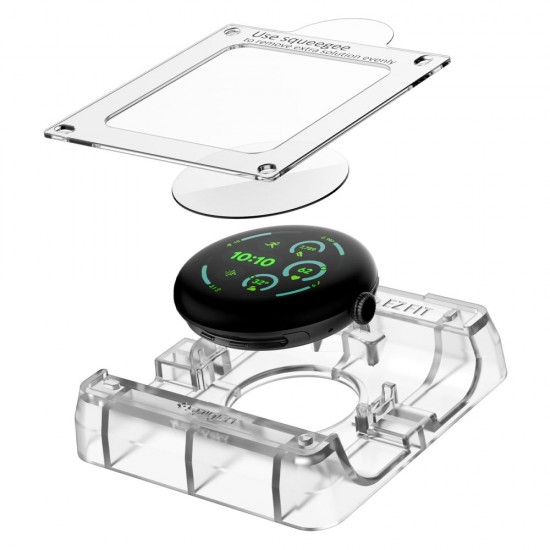 Spigen Elite Shield EZ Fit 2-Pack hydrogel foil for Google Pixel Watch 41 mm