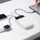 Cuktech LPB252N 120W 25000mAh Powerbank with Built-in USB-C Cable - White
