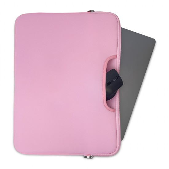 Universal laptop bag 15.6'' - pink