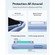 ESR Classic Hybrid Kickstand MagSafe Case for iPhone 18 Pro Max / 17 Pro Max - Light Blue Matte