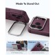 ESR Cyber ​​Tough Kickstand MagSafe case for iPhone 18 Pro Max / 17 Pro Max - dark cherry