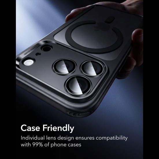 ESR Armorite Camera Protector 2-Pack Tempered Glass for iPhone 18 Pro / 18 Pro Max - Black