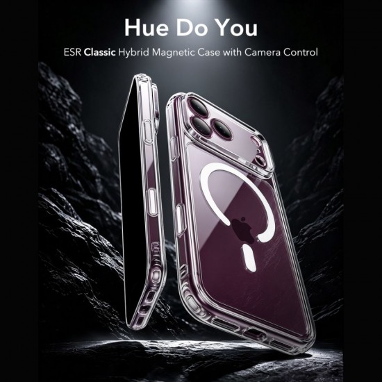 ESR Classic Hybrid MagSafe Case for iPhone 18 Pro Max / 17 Pro Max - Clear