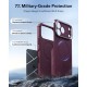 ESR Cyber ​​Tough Kickstand MagSafe Case for iPhone 18 Pro / 17 Pro - Burgundy