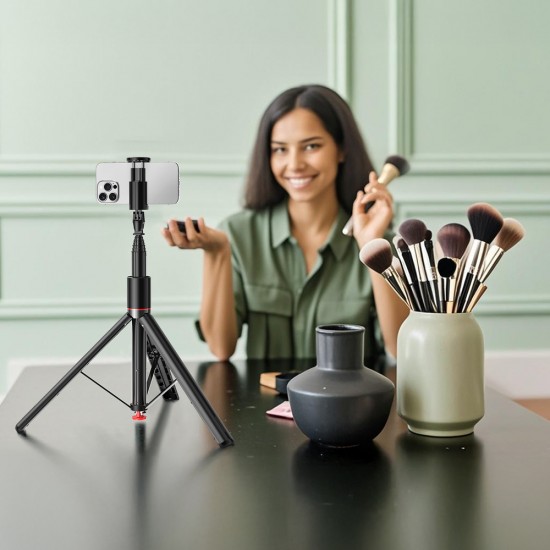 Acefast E31 Selfie Stick with Automatic Instant folding - Black