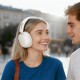 Acefast H12 Wireless On-Ear Bluetooth 5.4 Headphones with ANC - White