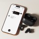 Acefast W8 TWS In-Ear Wireless Headphones with ANC ENC AI Translation - Black