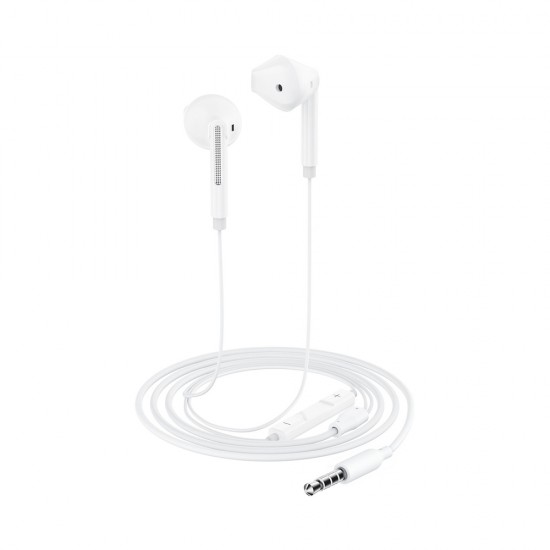 Acefast L14 in-ear wired headphones with 3.5 mm mini jack microphone - white