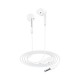 Acefast L14 in-ear wired headphones with 3.5 mm mini jack microphone - white
