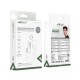 Acefast L14 in-ear wired headphones with 3.5 mm mini jack microphone - white