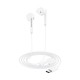 Acefast L13 In-Ear Wired Headphones with USB-C Microphone - White